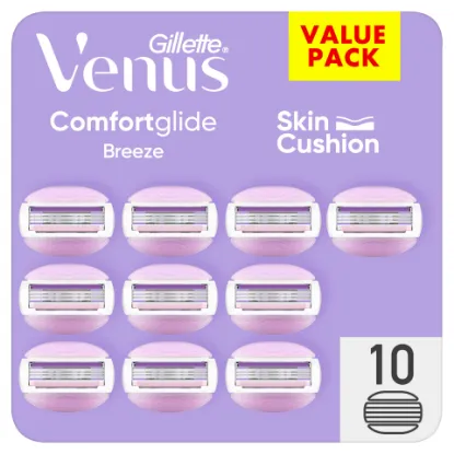 Venus ComfortGlide Breeze Borotvabetét x10 termékhez kapcsolódó kép