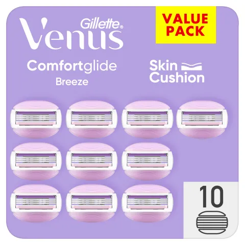 Venus ComfortGlide Breeze Borotvabetét x10 termékhez kapcsolódó kép
