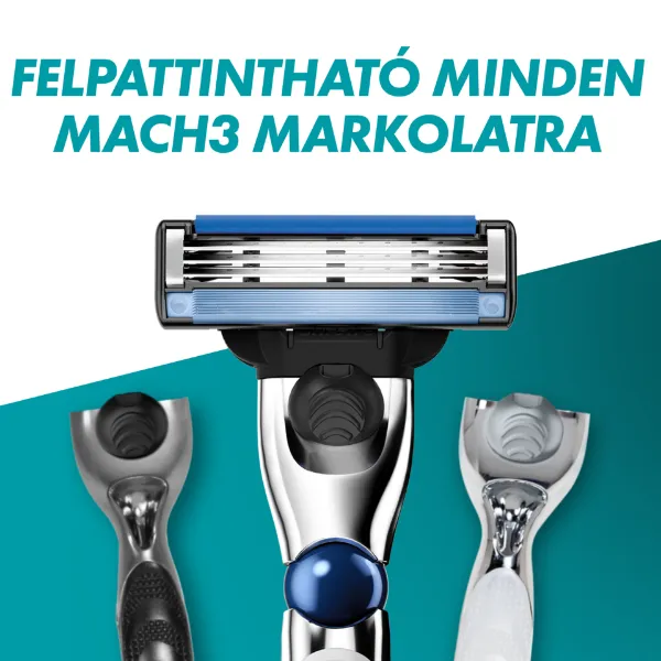 Gillette Mach3 Turbo Borotvabetétek Férfi Borotvához, 5 db Borotvabetét termékhez kapcsolódó kép