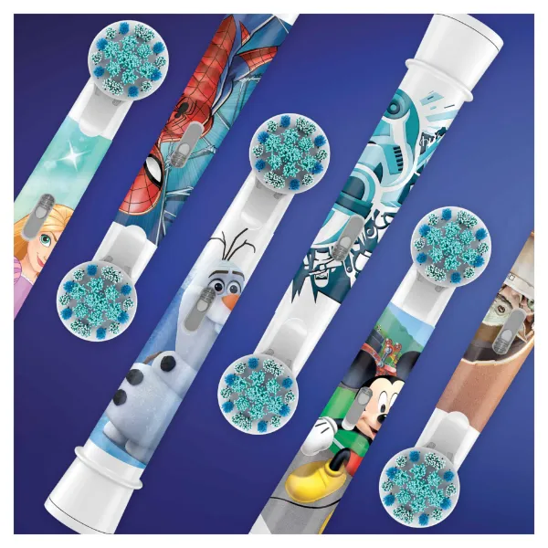 Oral-B Pro Kids Fogkefefej Disney Jégvarázs Figurákkal, 2 db termékhez kapcsolódó kép