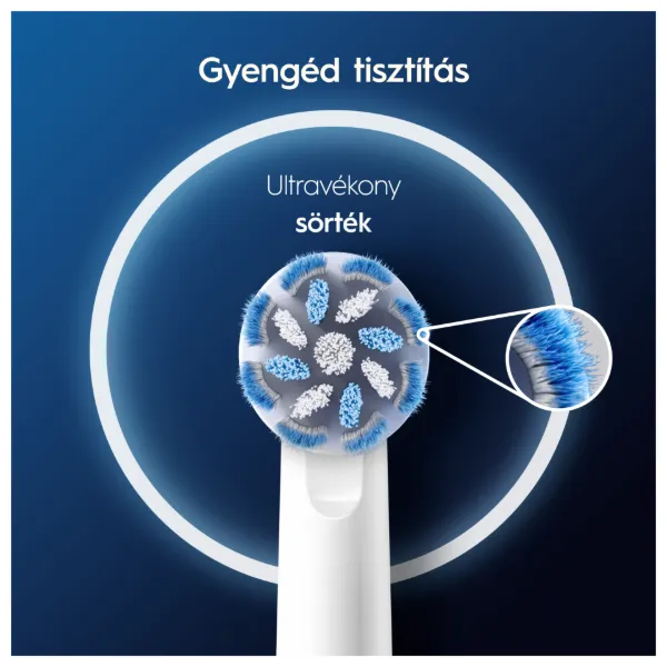 Oral-B Pro Sensitive Clean Fogkefefejek, 4 db termékhez kapcsolódó kép