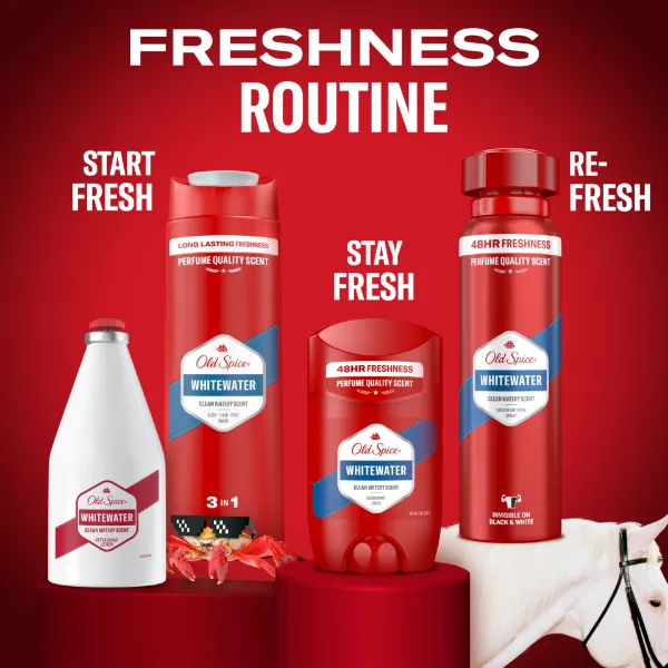 Old Spice Whitewater Borotválkozás Utáni Arcszesz, 100 ml termékhez kapcsolódó kép