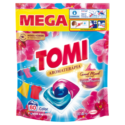 Tomi Aromaterápia Orchidea Color Power mosószer kapszula 60 mosás 720 g termékhez kapcsolódó kép