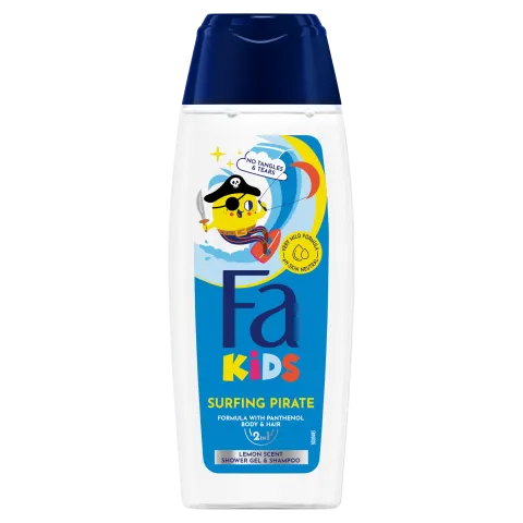 Fa Kids Pirate Fantasy tusfürdő és sampon a vad óceán illatával 250 ml termékhez kapcsolódó kép