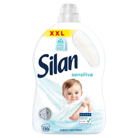 Silan Sensitive & Baby textilöblítő koncentrátum 130 mosás 2860 ml termékhez kapcsolódó kép