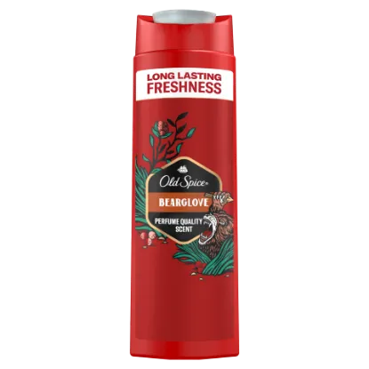 Old Spice Bearglove Tusfürdő És Sampon Férfiaknak 400ml, 3az1-ben termékhez kapcsolódó kép