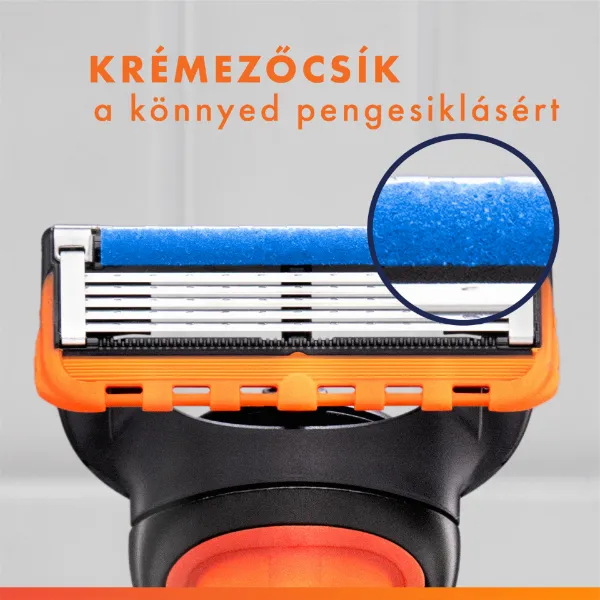 Gillette Fusion5 Pótfejek Férfi Borotvához, 4 db Borotvabetét termékhez kapcsolódó kép