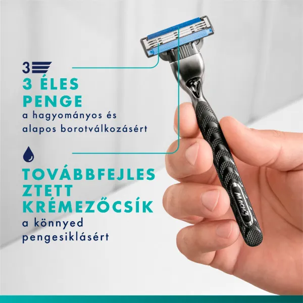 Gillette Mach3 Borotvabetétek Férfi Borotvához, 5 db Borotvabetét termékhez kapcsolódó kép