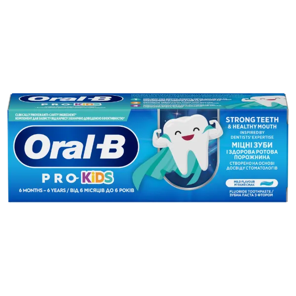 OB fogkrém Pro-Kids Strong&Healthy Mild 50ml termékhez kapcsolódó kép