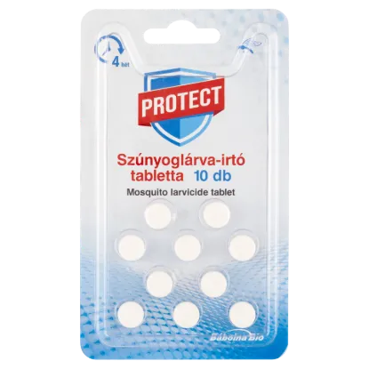 Protect szúnyoglárva-irtó tabletta 10 db termékhez kapcsolódó kép