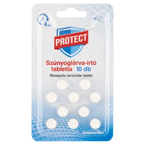 Protect szúnyoglárva-irtó tabletta 10 db termékhez kapcsolódó kép