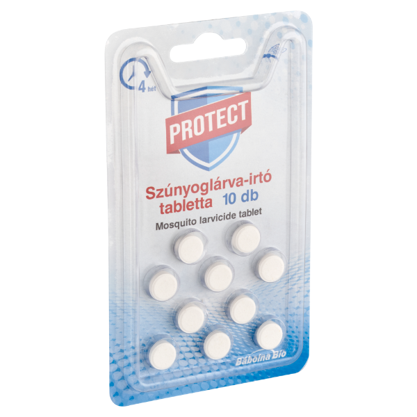 Protect szúnyoglárva-irtó tabletta 10 db termékhez kapcsolódó kép