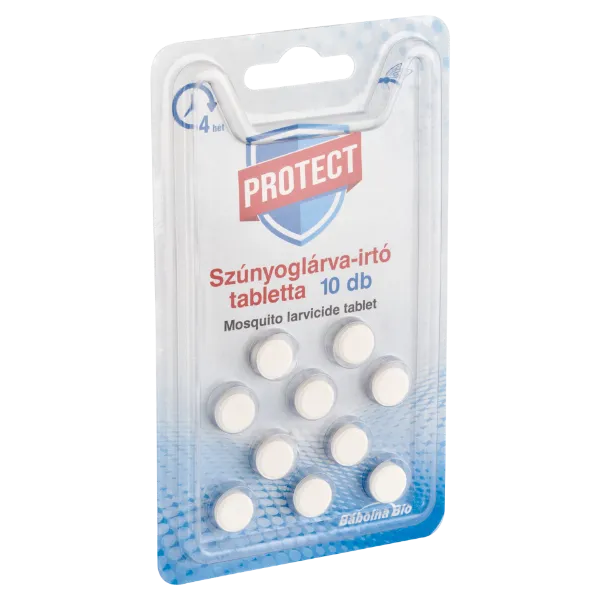 Protect szúnyoglárva-irtó tabletta 10 db termékhez kapcsolódó kép