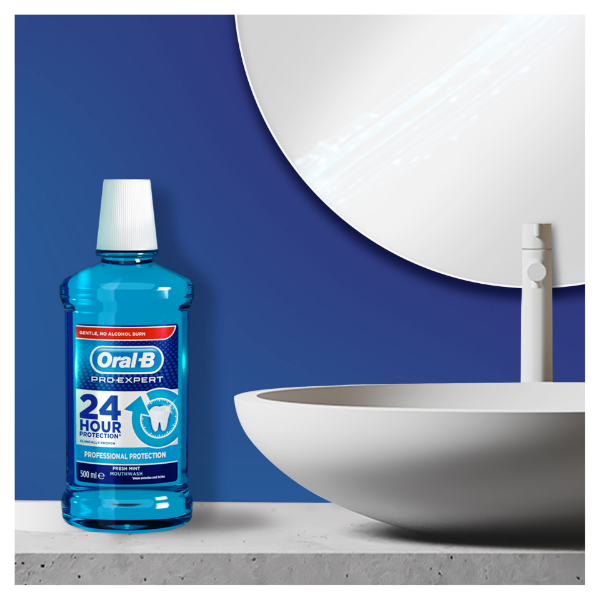 Oral-B szájvíz ProExp ProfProt 500ml termékhez kapcsolódó kép