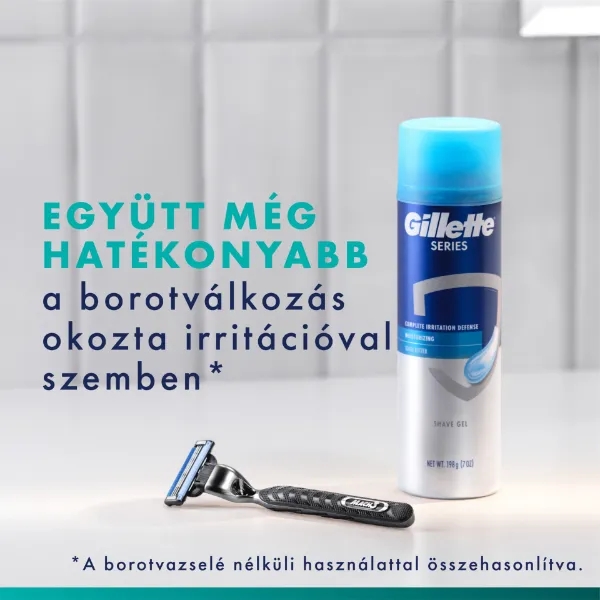 Gillette Mach3 Férfi Borotva, 1 db Gillette Borotva, 2 db Borotvabetét termékhez kapcsolódó kép