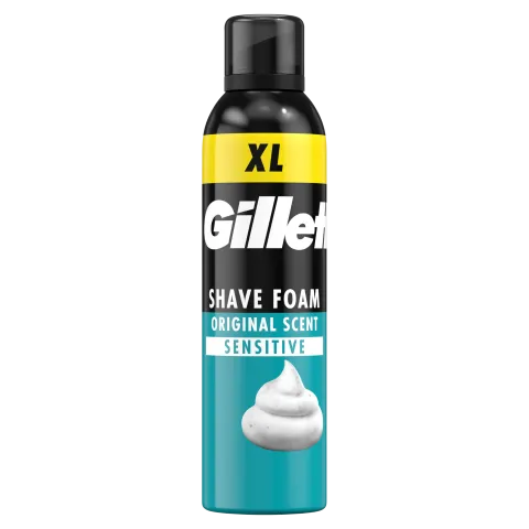 Gillette Classic Sensitive Borotvahab, Érzékeny Bőrre, 300ml termékhez kapcsolódó kép