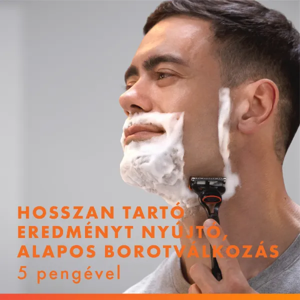 Gillette Fusion5 Férfi Borotva, 1 db Gillette Borotva, 11 db Borotvabetét termékhez kapcsolódó kép