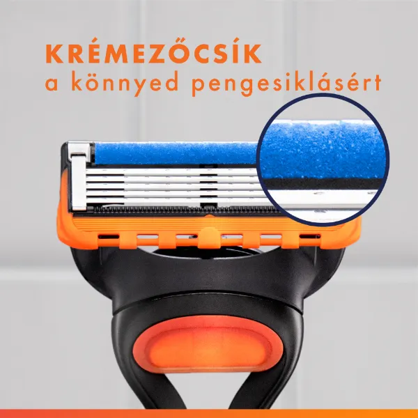 Gillette Fusion5 Férfi Borotva, 1 db Gillette Borotva, 11 db Borotvabetét termékhez kapcsolódó kép