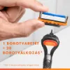 Gillette Fusion5 Férfi Borotva, 1 db Gillette Borotva, 11 db Borotvabetét termékhez kapcsolódó kép