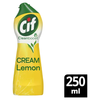Cif Cream  súrolókrém mikrokristályokkal Lemon 250 ml termékhez kapcsolódó kép