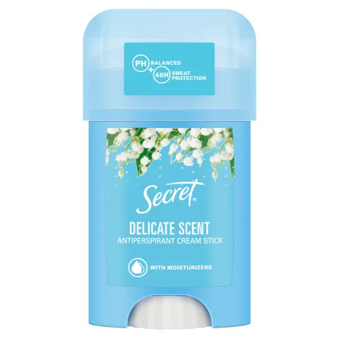 Secret Delicate Női Izzadásgátló Krémstift, 40 ml termékhez kapcsolódó kép