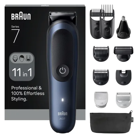 Braun Multifunkciós Series 7, 11 az 1-ben Szőrtelenítőkészlet, AutoSense, AIO7540 termékhez kapcsolódó kép