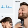 Braun Series 3 4 az 1-ben Formázókészlet, Éles Penge, 14 Hosszbeállítás, AIO3500, Szürke termékhez kapcsolódó kép