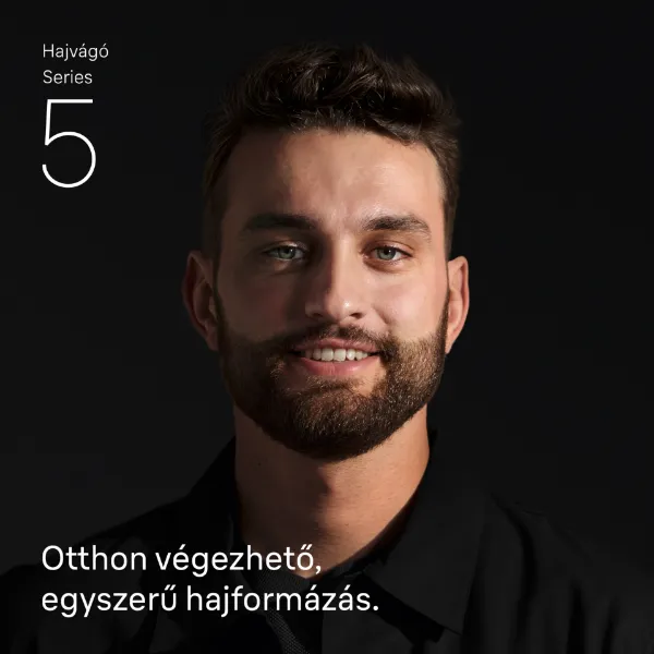 Braun Series 5 Hajvágó,+3 Formázóeszköz, 17 Hosszbeállítás, HC5530 termékhez kapcsolódó kép