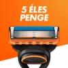 Gillette Fusion5 Borotvabetétek Férfi Borotvához,  Borotvabetétek, 5 Penge, Precíziós Nyíró termékhez kapcsolódó kép