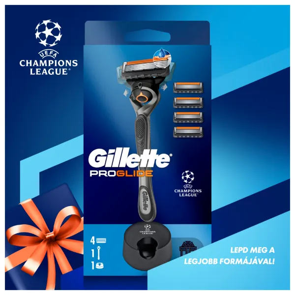 Gillette ProGlide Férfi Borotva, 1 db Gillette Borotva, 4 db Borotvabetét termékhez kapcsolódó kép