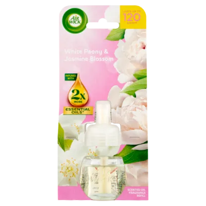Air Wick elektromos légfrissítő utántöltő 19ml Fehér bazsarózsa és jázminvirág termékhez kapcsolódó kép
