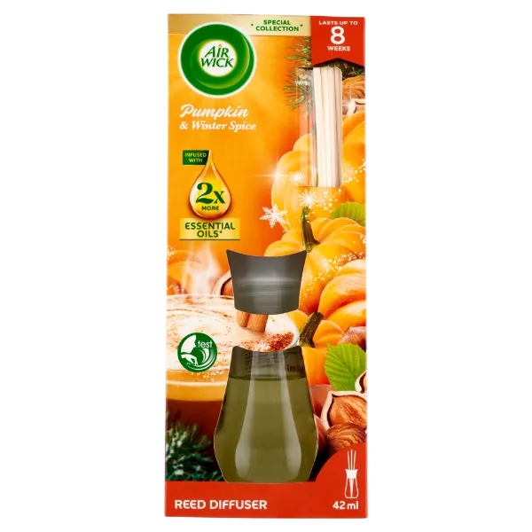 Air Wick pálcikás illatosító 42ml Fűszeres sütőtök varázs termékhez kapcsolódó kép