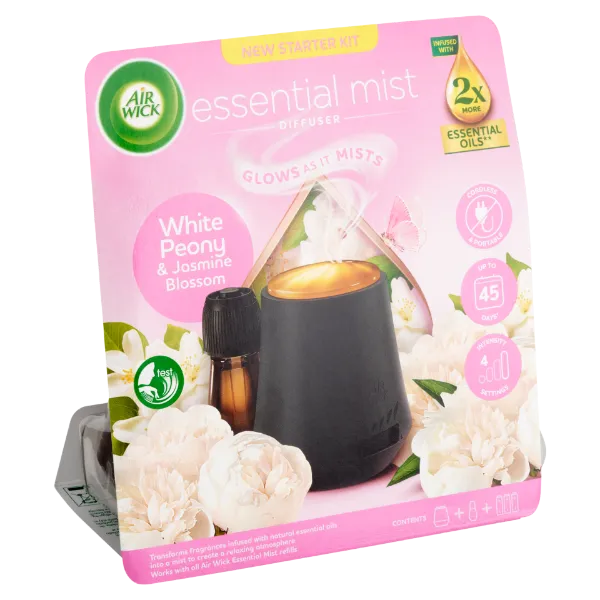 Air Wick Aroma Diffúzor készülék 20ml Fehér Bazsarózsa és Jázminvirág termékhez kapcsolódó kép