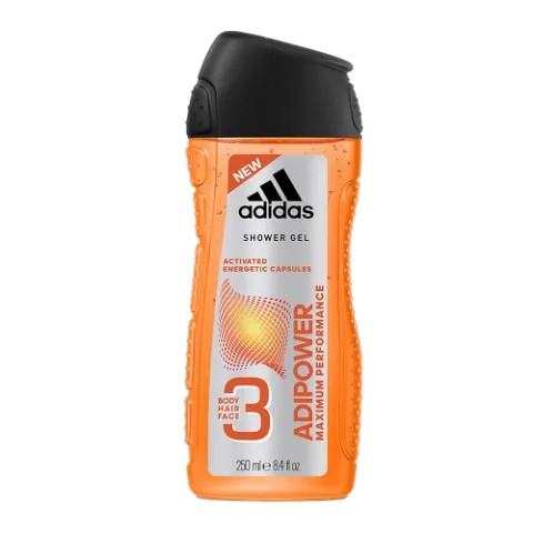 Adidas tusfürdő férfi 250 ml 3in1 Adipower termékhez kapcsolódó kép