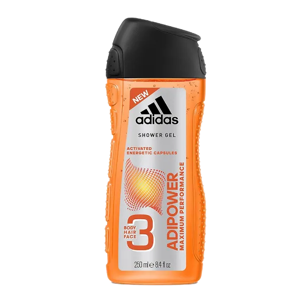 Adidas tusfürdő férfi 250 ml 3in1 Adipower termékhez kapcsolódó kép