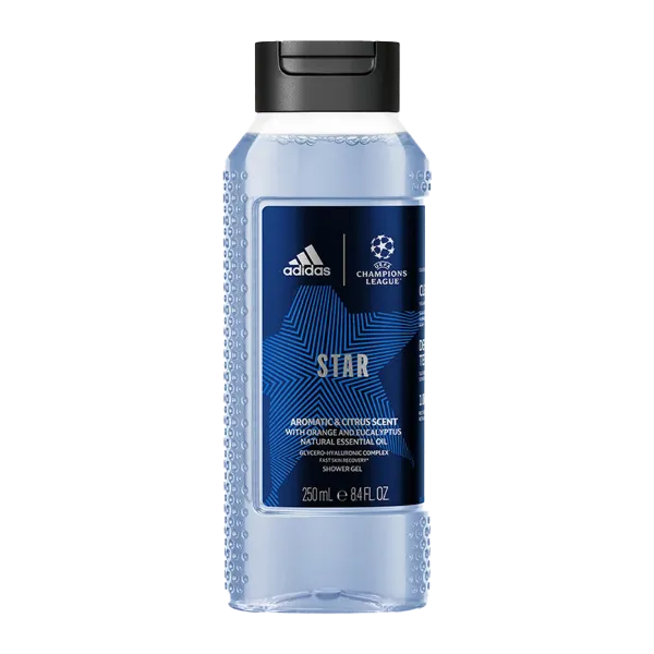Adidas tusfürdő férfi 250 ml 2in1 Champions League Star termékhez kapcsolódó kép