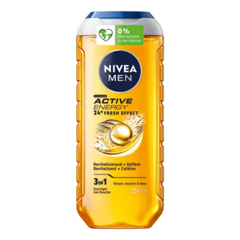 Nivea tusfürdő férfi 250 ml Active Energy termékhez kapcsolódó kép