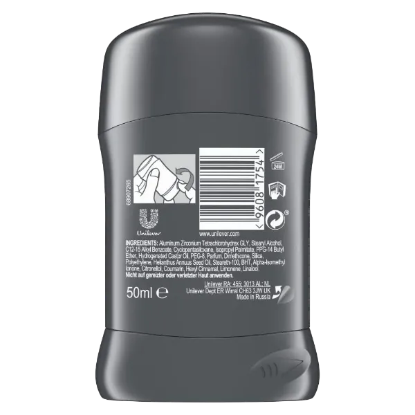 Dove stift férfi 50 ml Men+Care Clean Comfort termékhez kapcsolódó kép