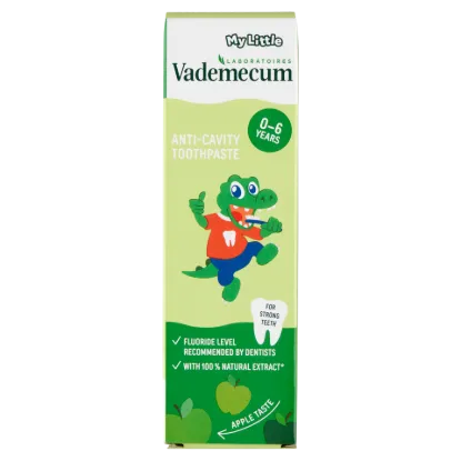 Vademecum fogkrém Junior almaízű 50ml termékhez kapcsolódó kép