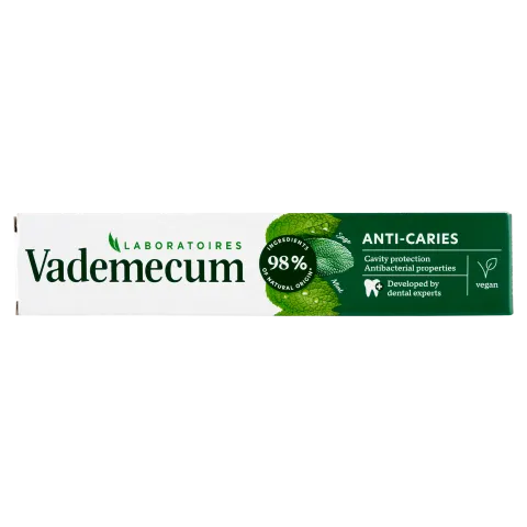 Vademecum fogkrém fekvőtubusos Anti-caries 75ml termékhez kapcsolódó kép