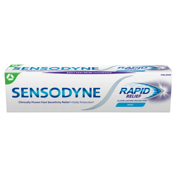 Sensodyne Rapid Relief Mint fluoridos fogkrém 75 ml termékhez kapcsolódó kép