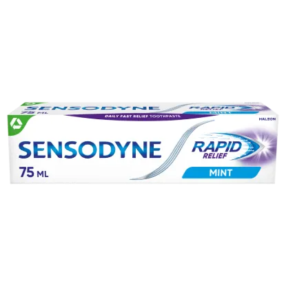 Sensodyne Rapid Relief Mint fluoridos fogkrém 75 ml termékhez kapcsolódó kép