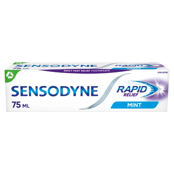 Sensodyne Rapid Relief Mint fluoridos fogkrém 75 ml termékhez kapcsolódó kép