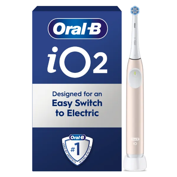 Oral-B iO 2 Elektromos Fogkefe, Világos Rózsaszín termékhez kapcsolódó kép