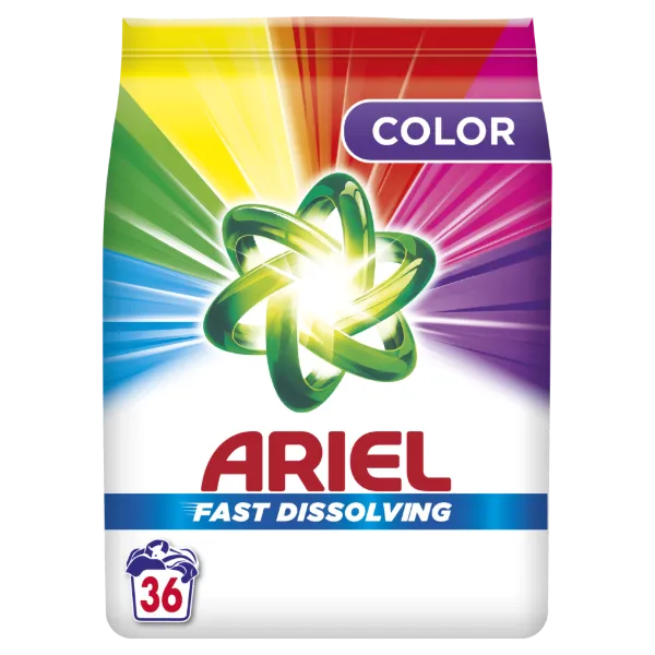 Ariel Color Mosópor, 36 Mosáshoz, 1,98 KG termékhez kapcsolódó kép