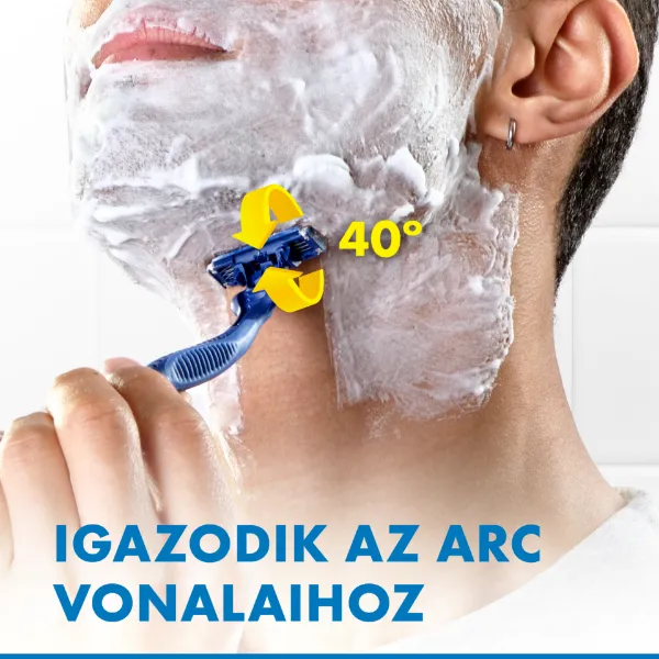 Gillette Blue3 Plus Comfort, Eldobható Borotva Férfiaknak, 4 Darabos Kiszerelés termékhez kapcsolódó kép