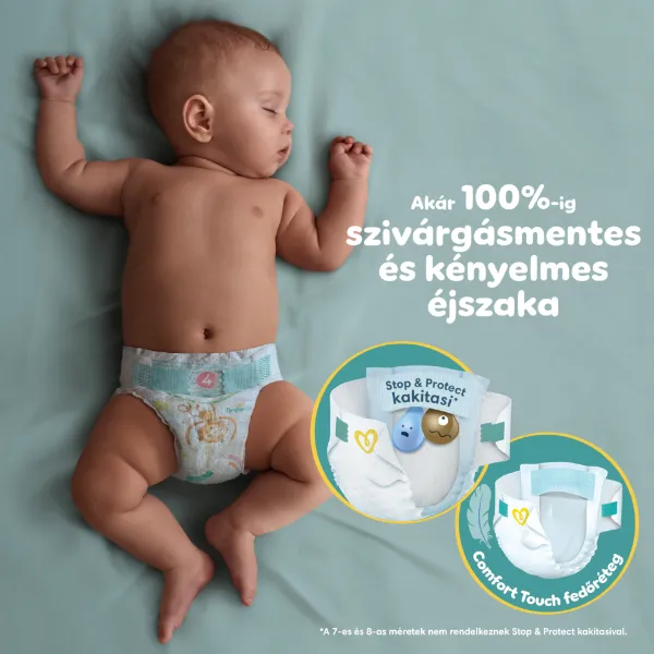 Pampers Active Baby pelenka - havi pelenkacsomag, Méret: 4, 180 db Pelenka, 9kg - 14kg termékhez kapcsolódó kép