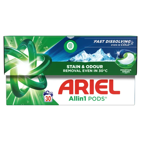 Ariel Allin1 PODS Mountain Spring Mosókapszula 30 Mosáshoz termékhez kapcsolódó kép