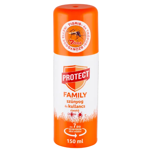 Protect Family szúnyog- és kullancsriasztó aeroszol 150 ml termékhez kapcsolódó kép