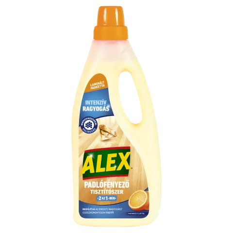 Alex 2 az 1-ben laminált parketta padlófényező tisztítószer 750 ml termékhez kapcsolódó kép